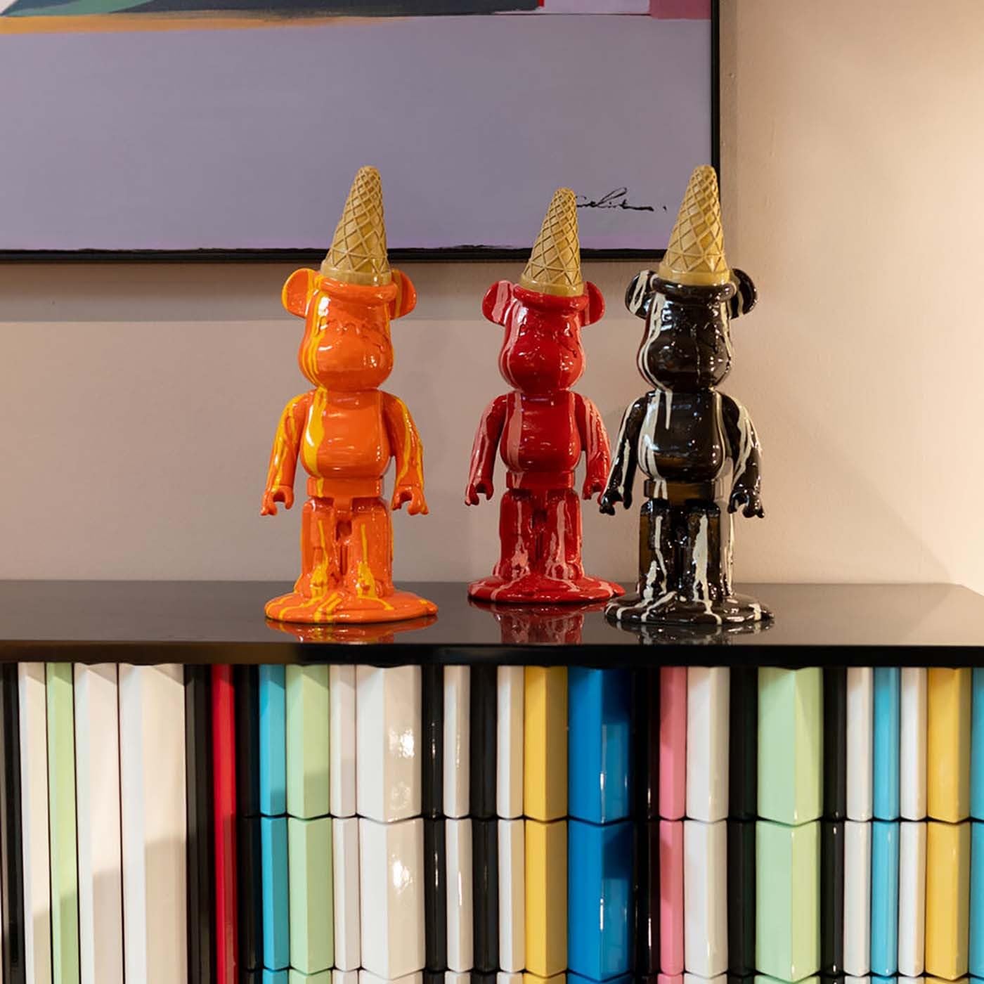 Amazon.co.jp: KARE カレ 正規品 ジェラートベアオレンジ デコフィギア
